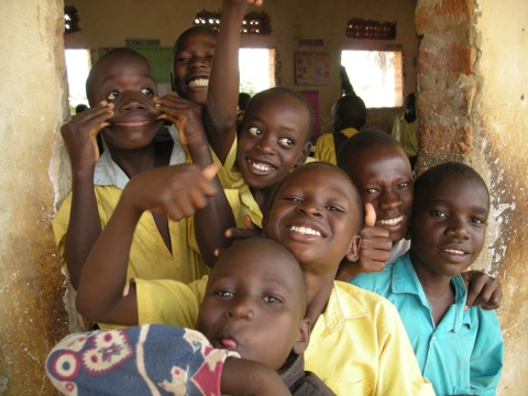 Students at UNIFAT school in Uganda